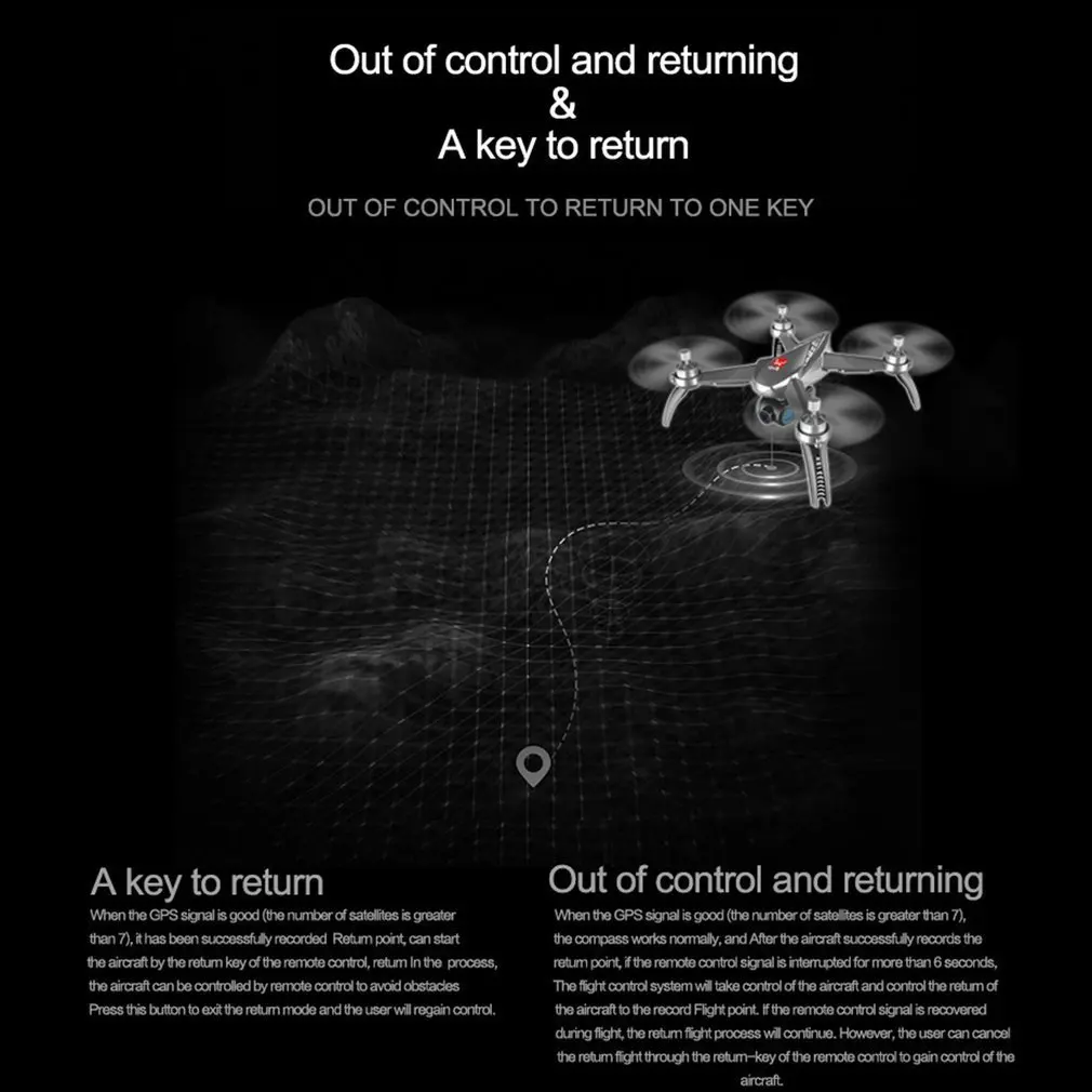 MJX Bugs B5W 5W WiFi FPV 1080P Camera / Waypoints / Points of Interest / Altitude Hold / One-click Attention Remote Drone JU 06 MJX Bugs B5W 5W WiFi FPV 1080P Camera / Waypoints / Points of Interest / Altitude Hold / One-click Attention Remote Drone JU 06