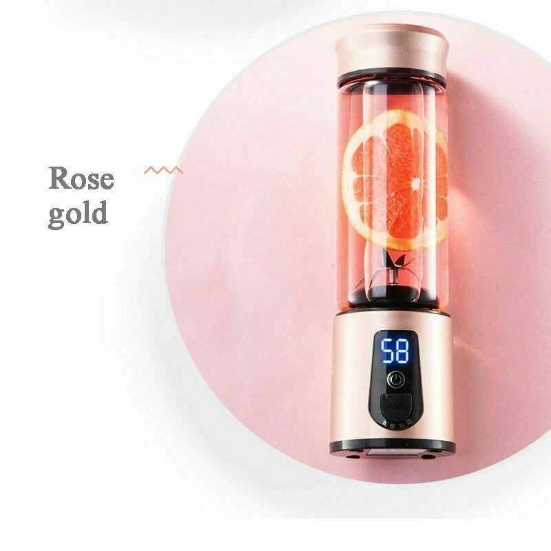 Billige Tragbare Elektrische Entsafter Mixer Usb Mini Obst Mischer Entsafter Obst Extraktoren Lebensmittel Milchshake Multifunktions Saft Maker Maschine