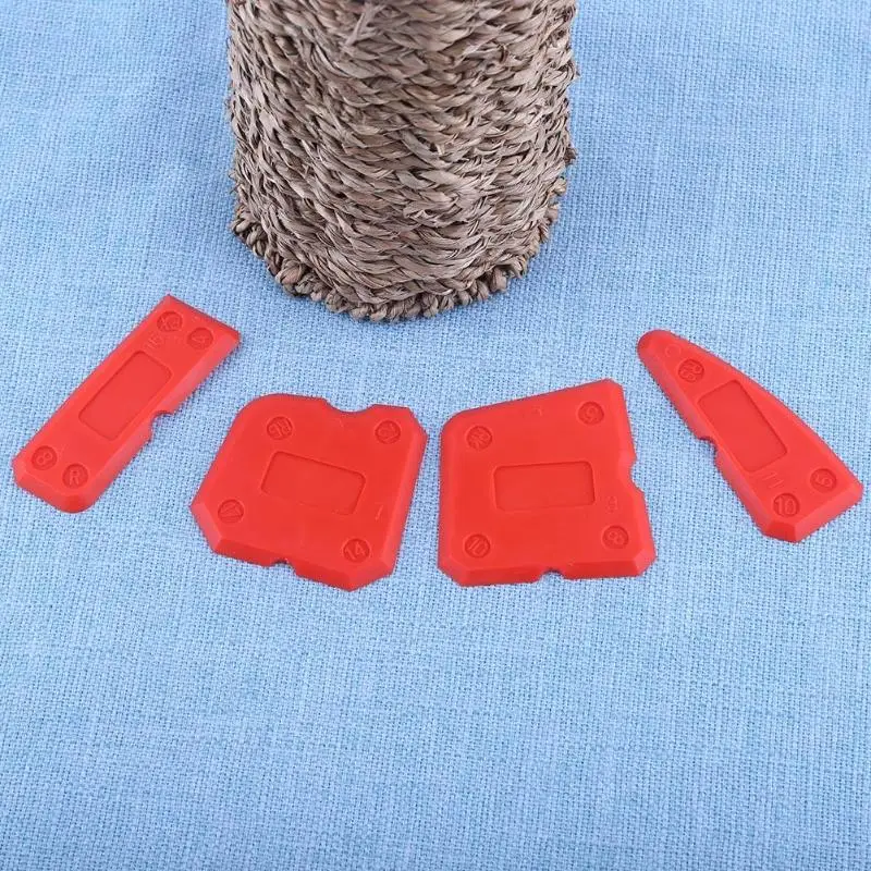 Caulking Tool Kit 4pcs Silicone Joint Sealant Grouts Remover Scraper Floor Cleaner Tile Kitchen Hand Tools for Bathroom|Монтажный