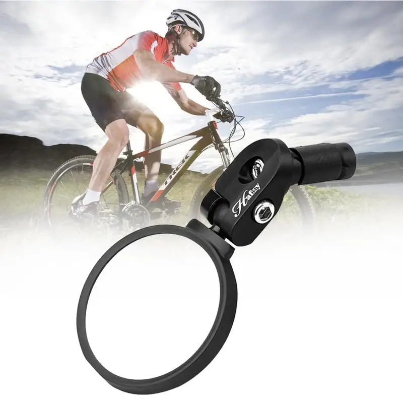 

Rearview Mirror 1PC Bicycle Mini Reflective Mirror Road Handlebar Plug-In Plane Rear View Mirror