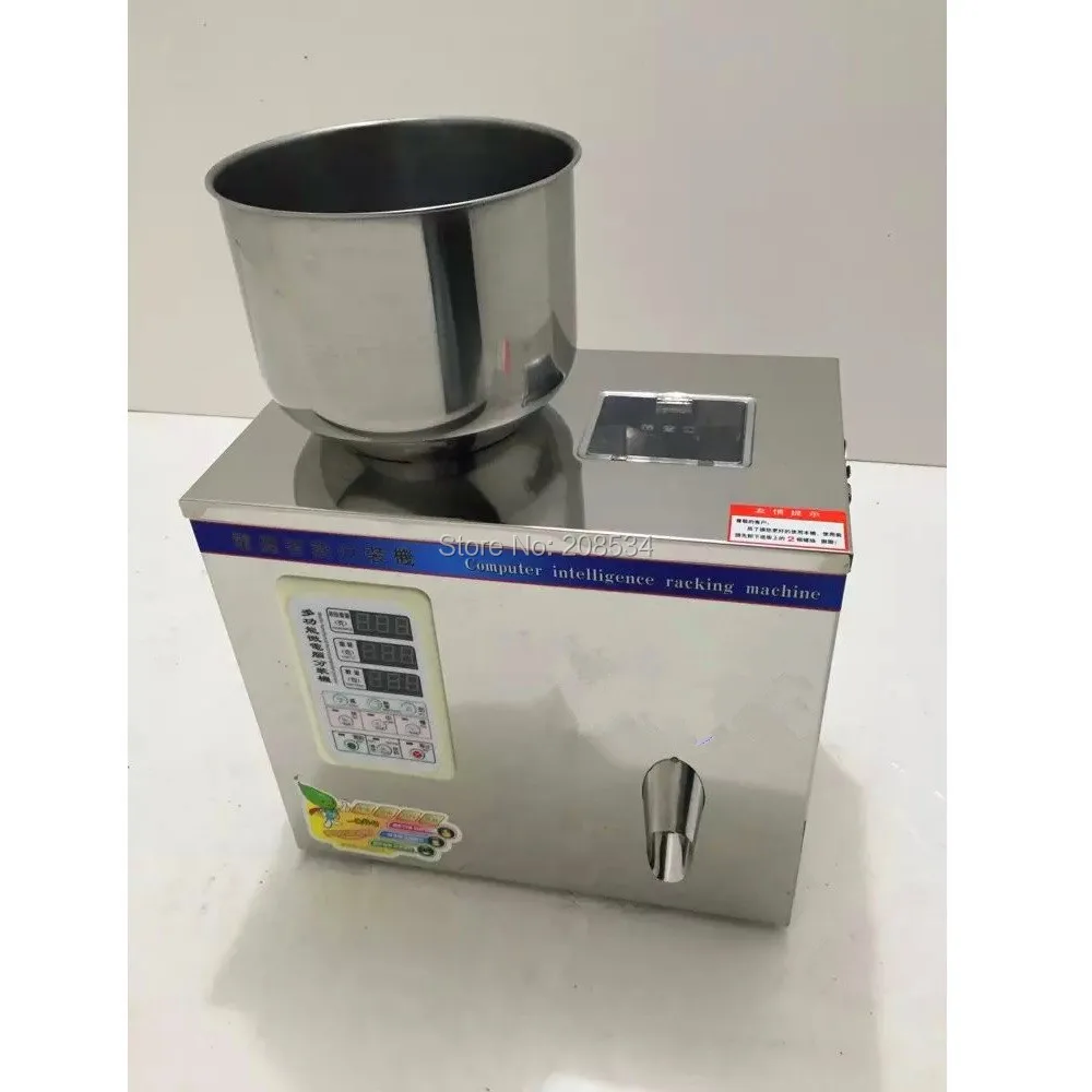1-25g Automatic Microcomputer Tea weighing machine,grain,seed,salt powder Particle Powder Filling Machine 220V/110V