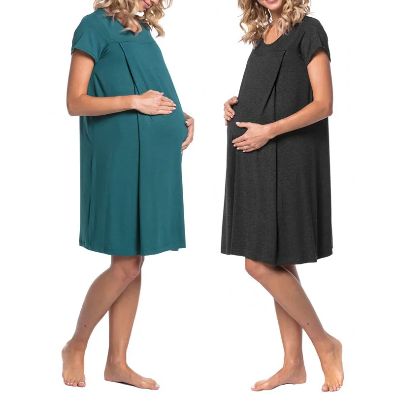 Летние платья для кормящих мам; Одежда для беременных женщин; платье для грудного вскармливания; одежда для кормления беременных