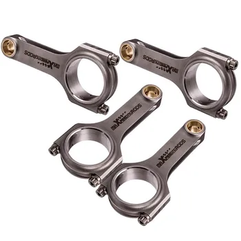 

Steel Connecting Rod Rods for Ford Sierra YB Pinto 2.0 Conrods + ARP 2000 bolts 128.3mm Shot Peen Crankshaft EN24 Floating