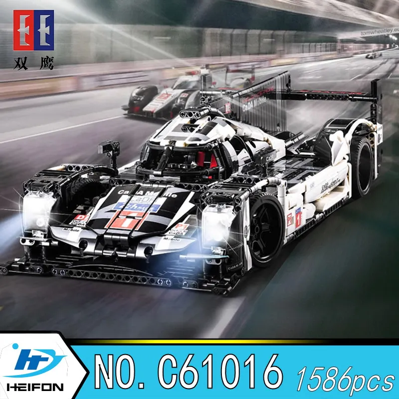 

Le Mans All-weather racing 919 Building Blocks Bricks Compatible with legoinset Technic series Cada C61016