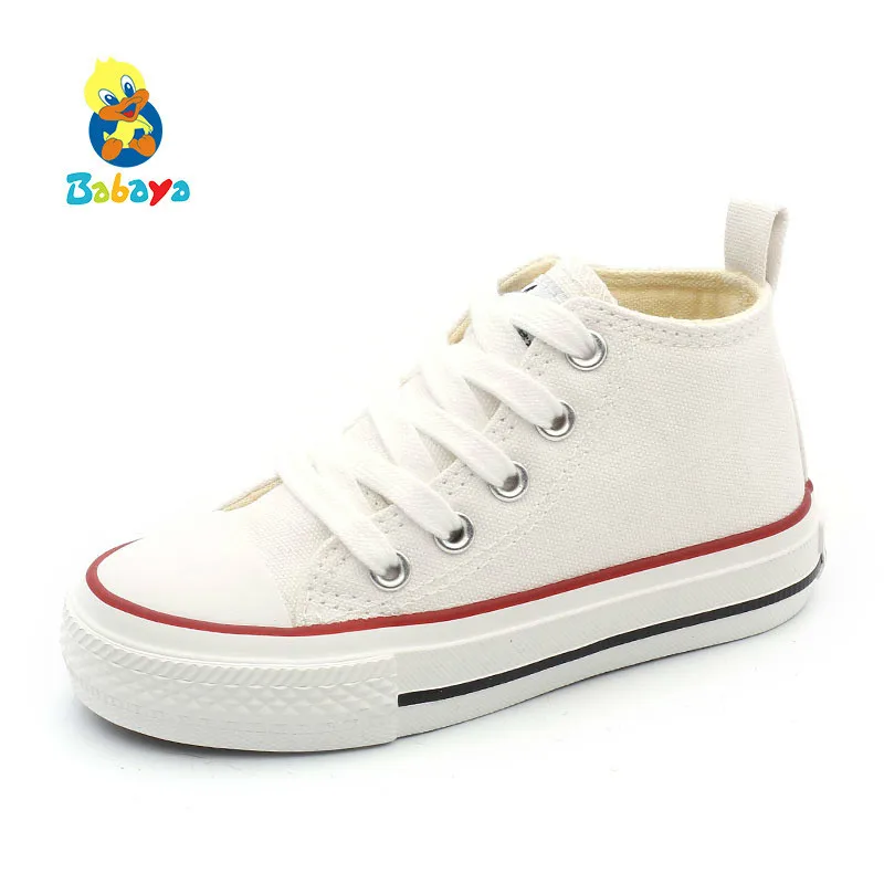 

Children Canvas Shoes Boys Baby Shoes Girls Casual Shoes Breathable Spring 2019 New Fashion White Kids Shoes Toddler Sneakers