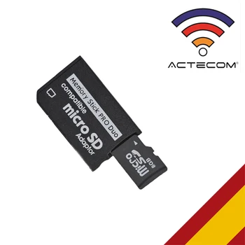 

ACTECOM ADAPTADOR TARJETA MICRO SD/ MICROSD A PSP MEMORY STICK PRO DUO