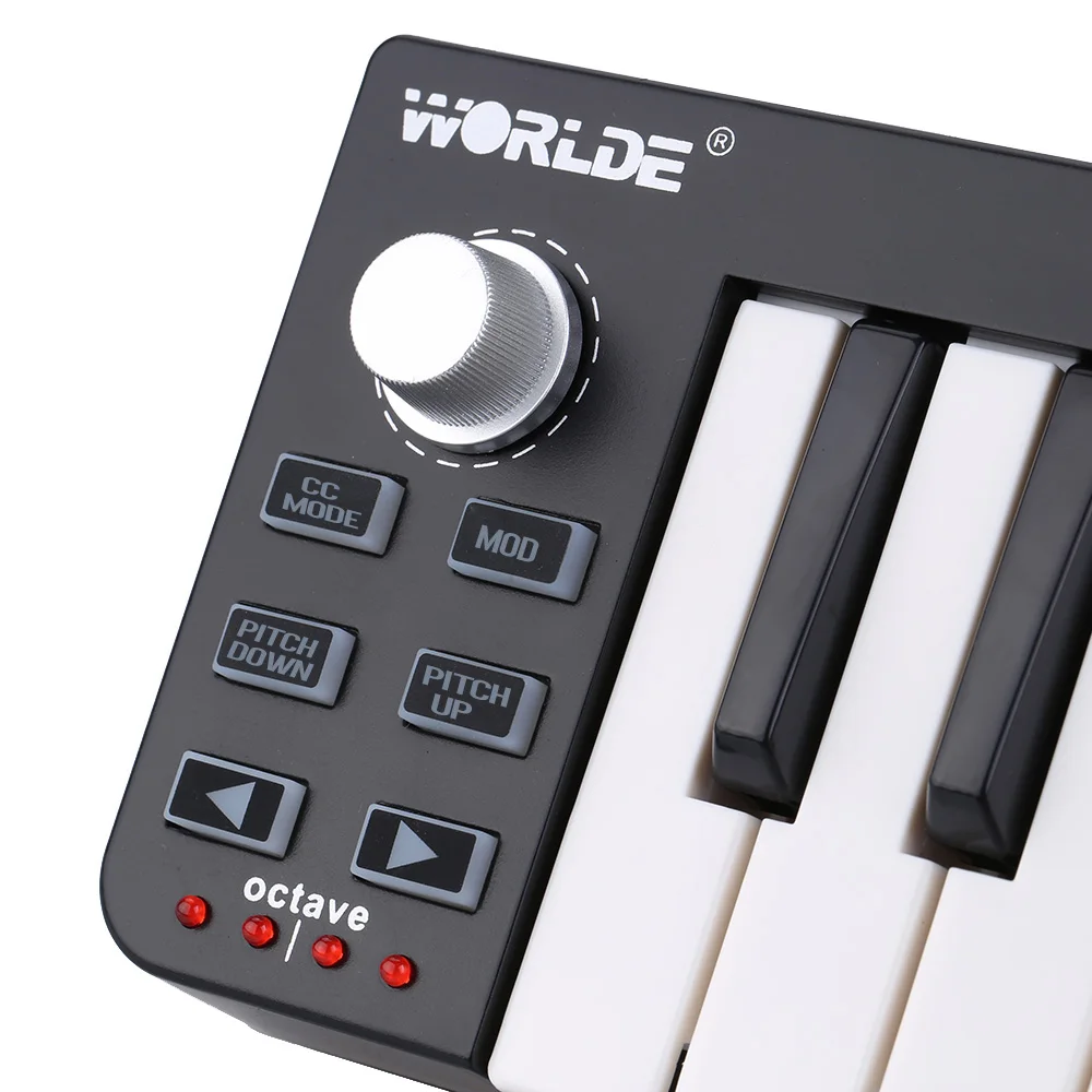 Easykey.25 портативная мини клавиатура 25 клавиш USB MIDI контроллер|Электронный орган| |