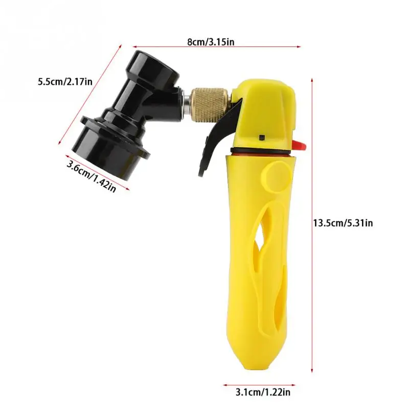 Портативный кег для Домашнего Пива зарядное устройство ручной CO2 инжектор диспенсер для разливного пива товары для дома