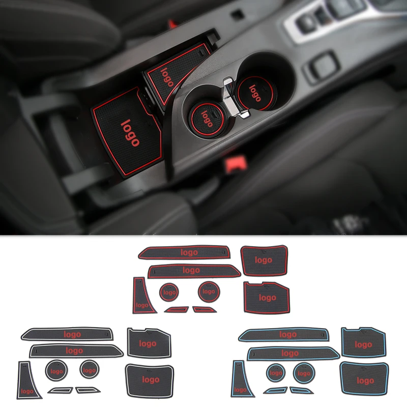 Резиновые коврики SHINEKA для входных ворот Нескользящие Коврики чашек Chevrolet Camaro 6 го