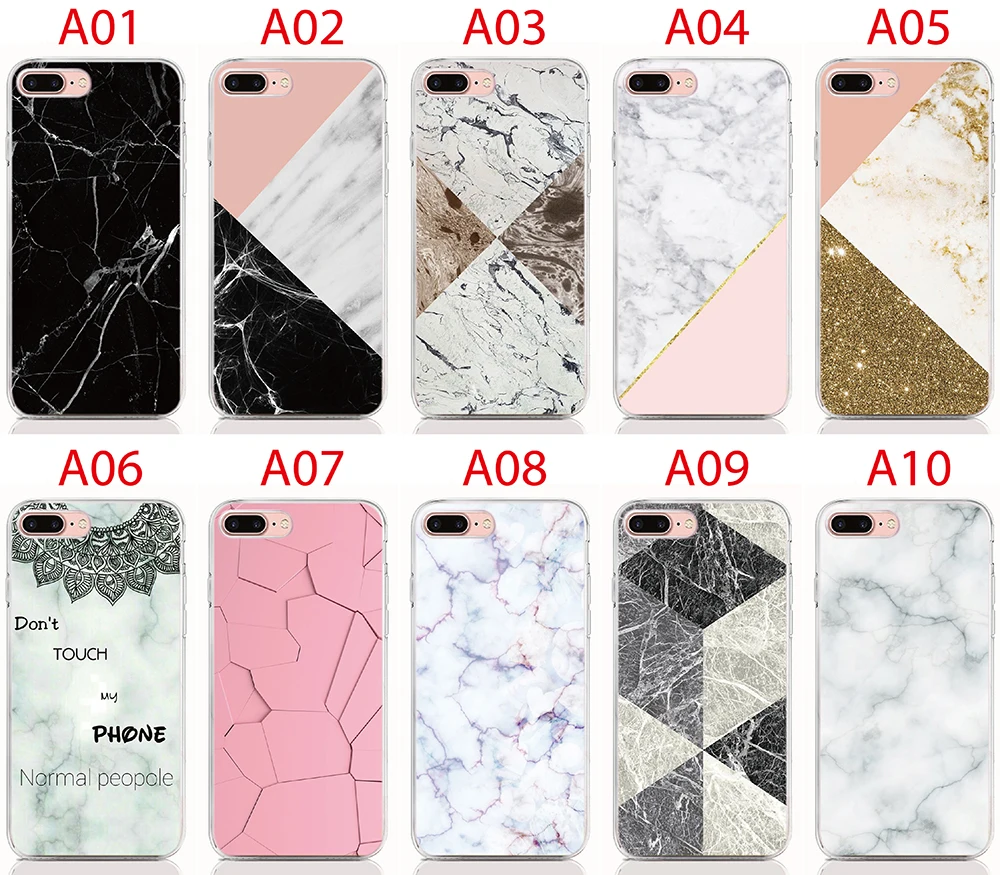 

For ASUS Zenfone 4 Max ZC520KL 3 Max ZC520TL ZC553KL 2 ZE551ML case Print pattern Soft Tpu Print Marble Back Cover Phone Cases