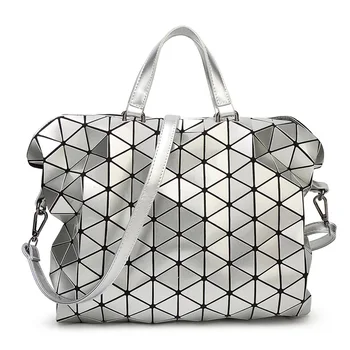 

Women Handbag Fashion Ladies Hand Bags Laser Geometry Versatile Briefcase