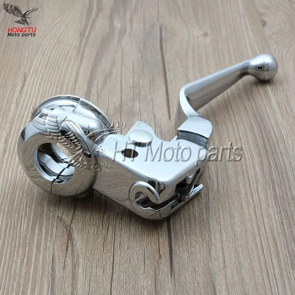 Хромированный рычаг сцепления мотоцикла для Harley Davidson Softail Deluxe Road King Fat boy|motorcycle clutch