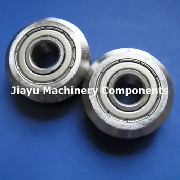 

Free Shipping 5 PCS RM3ZZ Track Roller Bearings 12 mm bore RM3-2Z V Groove Guide Bearings W3ZZ