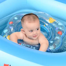 Детские надувной плавающий круг для подмышки плавающий детский бассейн Floaties аксессуары круг купальный Swimtrainer двойной кольца игрушки