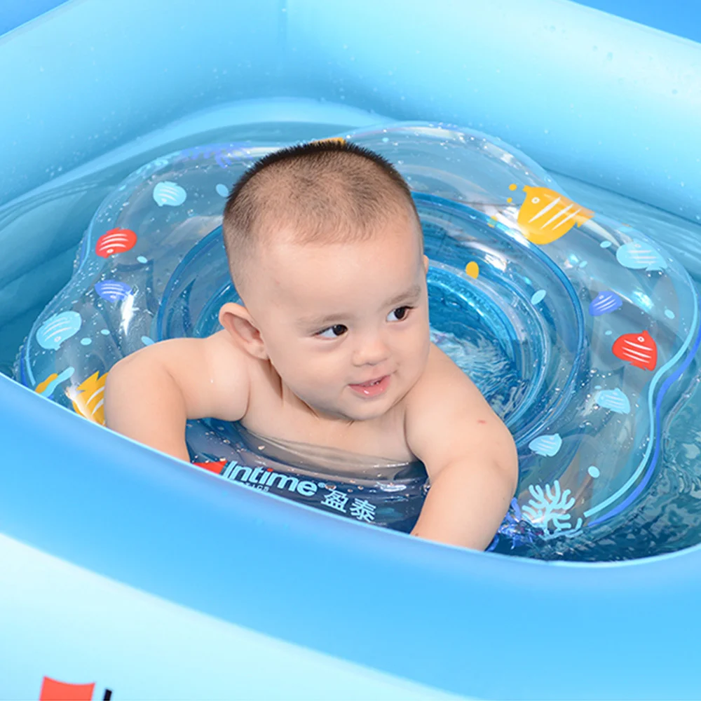 

Baby Swimming Ring Inflatable Infant Armpit Floating Kids Pool Floaties Accessories Circle Bathing Swimtrainer Double Rings Toy