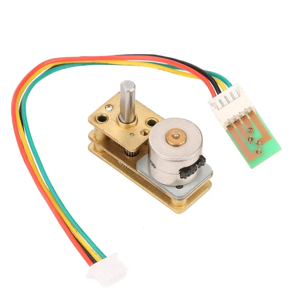 GM1024BY10 Mini Gear Motor 2 Phase 4 Wire All Metal Stepping Gearmotor