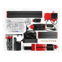 Мини 6 в 1 моторизованный шлифовальный станок Древесины Металла токарная обработка древесины CN Plug 100-240 V