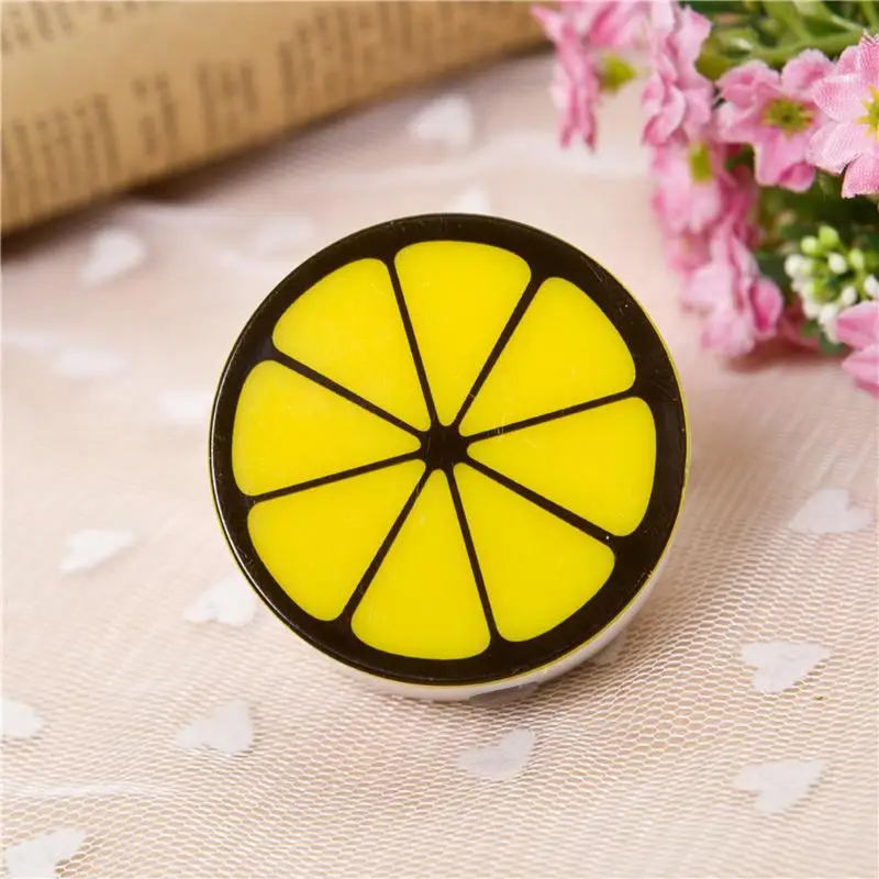 Lemon Pattern Мини светодиодный ночник с автоматическим датчиком управления лампа для