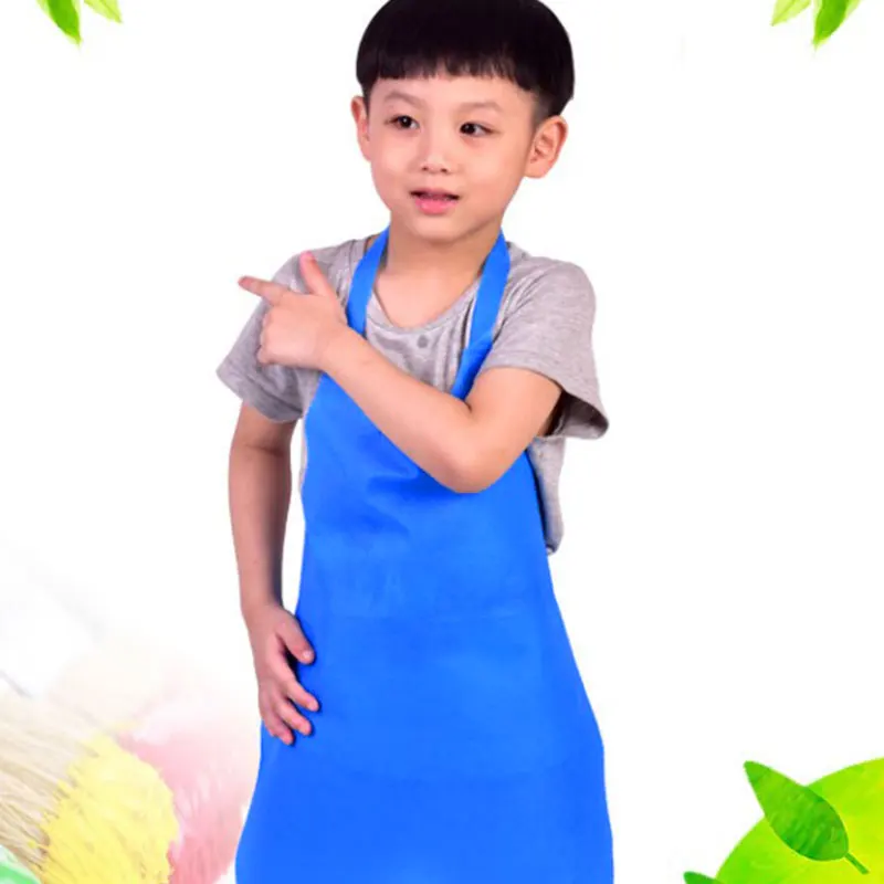 

Fabric Kids Children Kitchen Cooking Baking Painting Art Keep Clean Apron Kitchen Accessories Kitchen Tools Children Gift