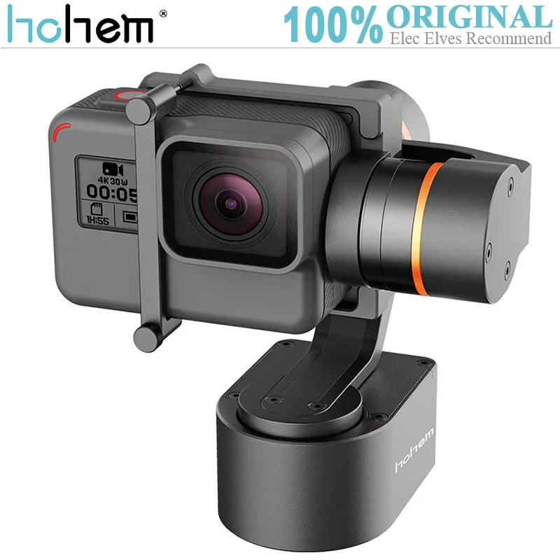 

Hohem XG1 3-axis Wearable Gimbal Stabilizer Compatible GoPro Hero Yi CAM SJCAM Action Camera Handheld Gimbals