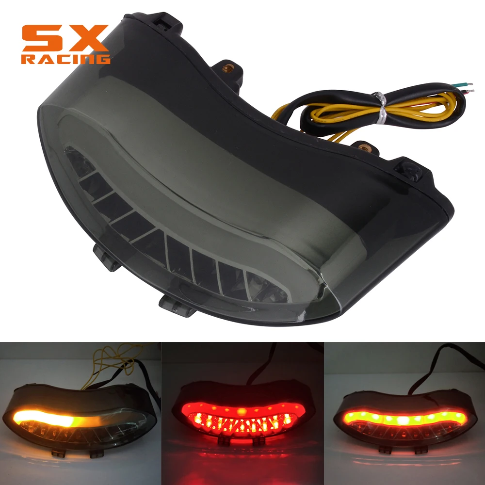 

Motorcycle Rear Tail Light Turn Signals Integrated Led Light Blinker Lamp For TRIUMPH DAYTONA 675 2005-2010 SPEED TRIPLE R 08-10