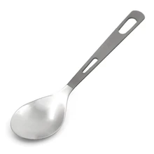 Легкий складной половинный полированный титан Ложка Вилка Резак Открытый Кемпинг столовая ложка столовые приборы Наборы