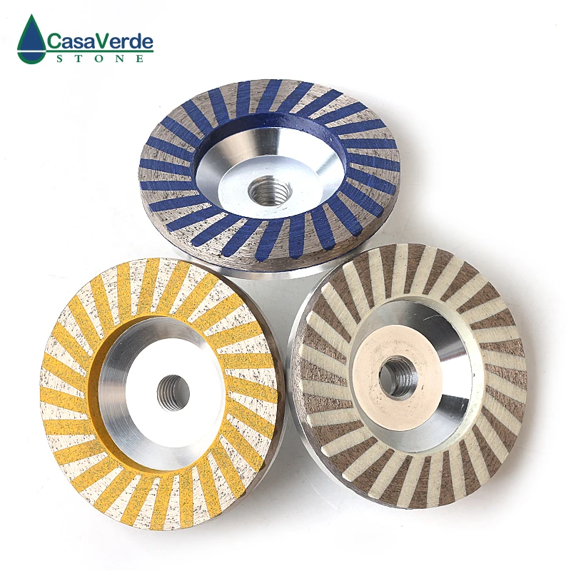 DC-ACW D100mm 4 inch Resin Filled Aluminum Diamond Grinding Wheels Diamond Resin Cup Wheel for Grinding Stone цена и фото