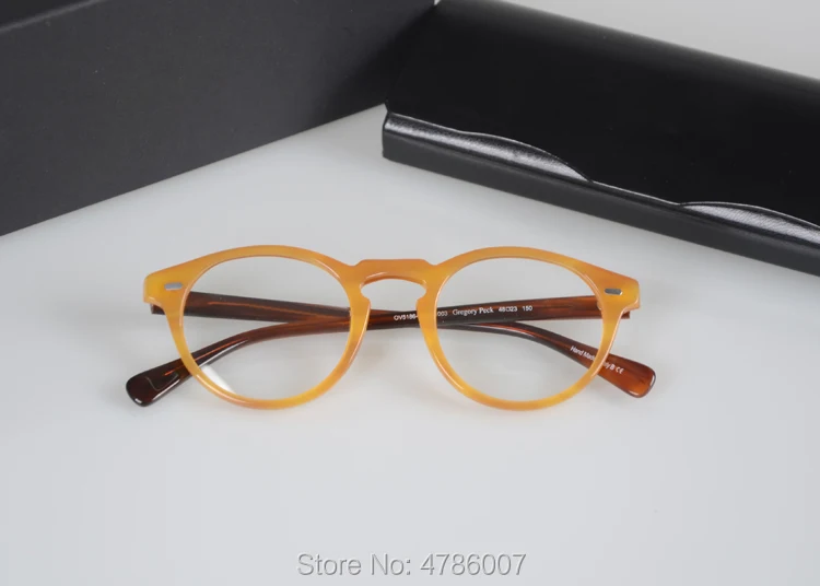 Gregory peck OV5186 винтажные оптические очки, оправа для очков, очки для чтения, женские и мужские прозрачные очки для линз по рецепту