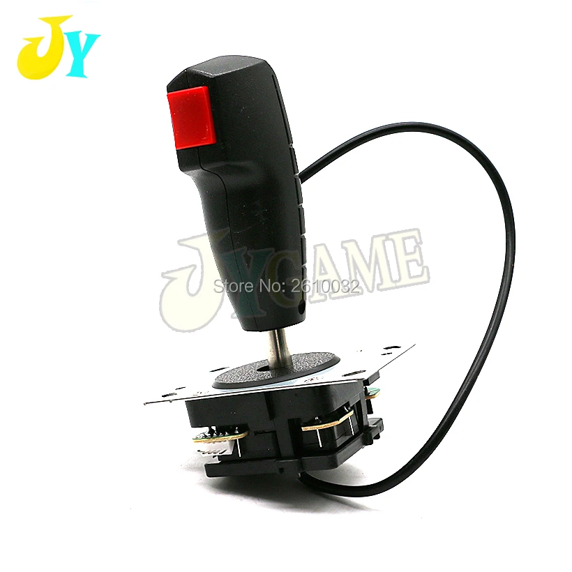 

Shooting flying 5Pin Flight Joystick with Trigger Stick Top Fire Button For Arcade
