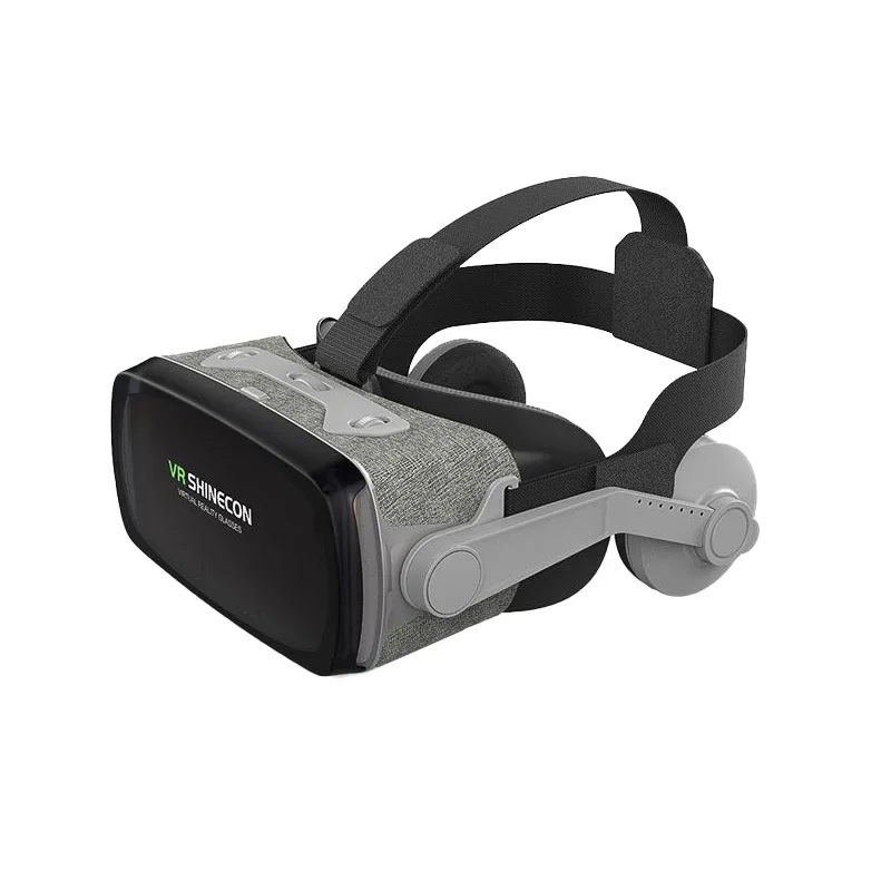 SHINECON Casque 9 0 VR Очки виртуальной реальности 3D очки Google Cardboard гарнитура коробка для 4 6