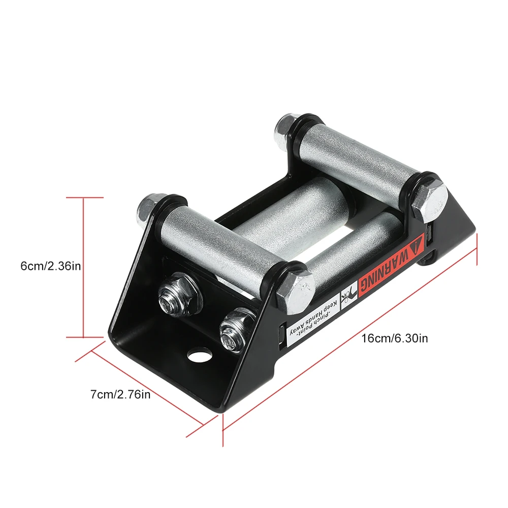 Универсальный ATV UTV Ролик Fairlead руководство восстановления лебедки крепление ролика Fairlead