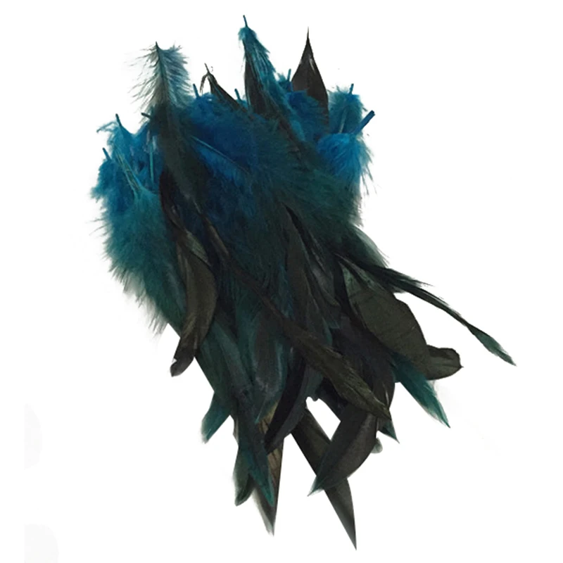 

50 Beautiful cock feathers 12-18cm / 4-7inch