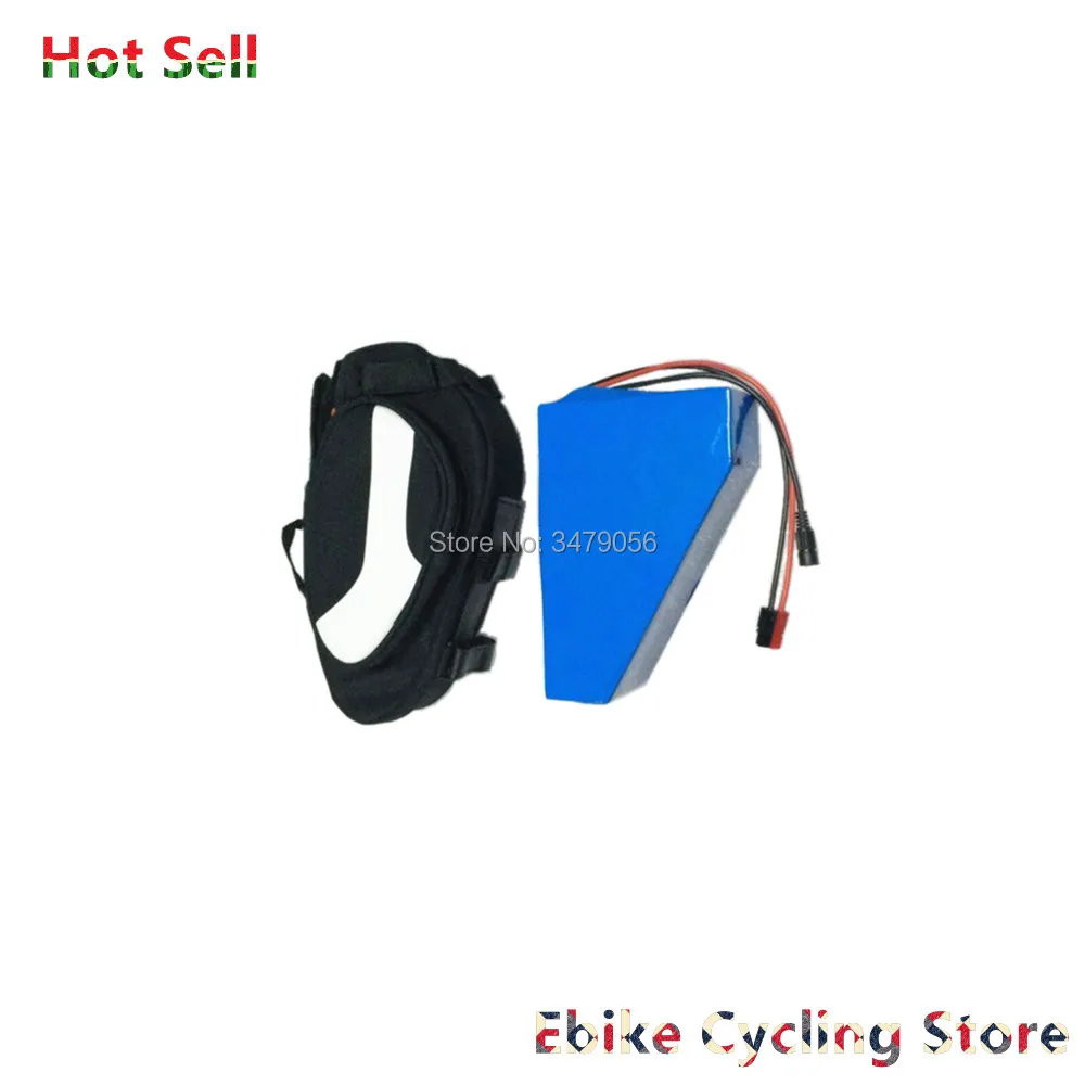 Flash Deal Free Shiping Li-ion 36v 48v small triangle seat bag battery 250w 350w 500w for 36v 48v ebike batteries backup battery 5