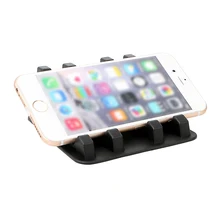 Нескользящие Держатель Мобильного Телефона Приборной панели автомобиля анти-антискользящий коврик gps стоять авто аксессуары для интерьера Нескользящие Pad для очков для монет