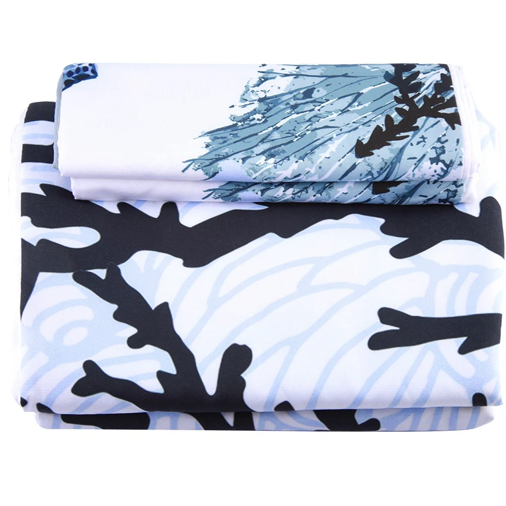 

quilt cover 3D Blue Sea Turtle Bedding Set Duvet Cover duvet cover 220x240