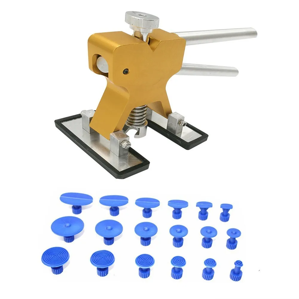 

PDR Tools Paintless Dent Repair Tools Dent Removal PDR Puller Tabs Golden Dent Lifter Hand Tool Set PDR Tool kit Ferramentas