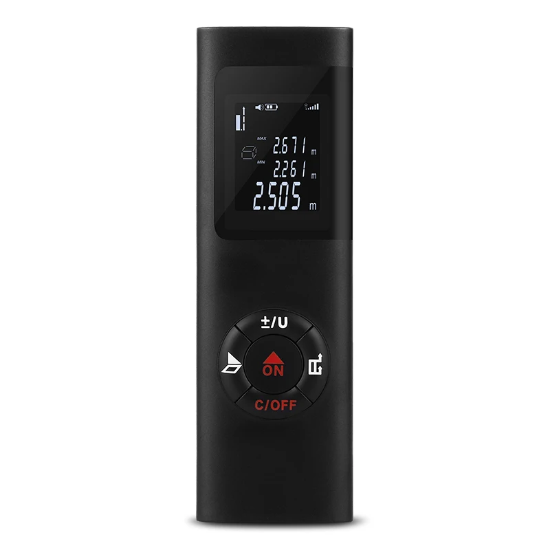 

Hot Sale Handheld Electronic Distance Meter Mini Rangefinder Tape Range Finder Metro Measure