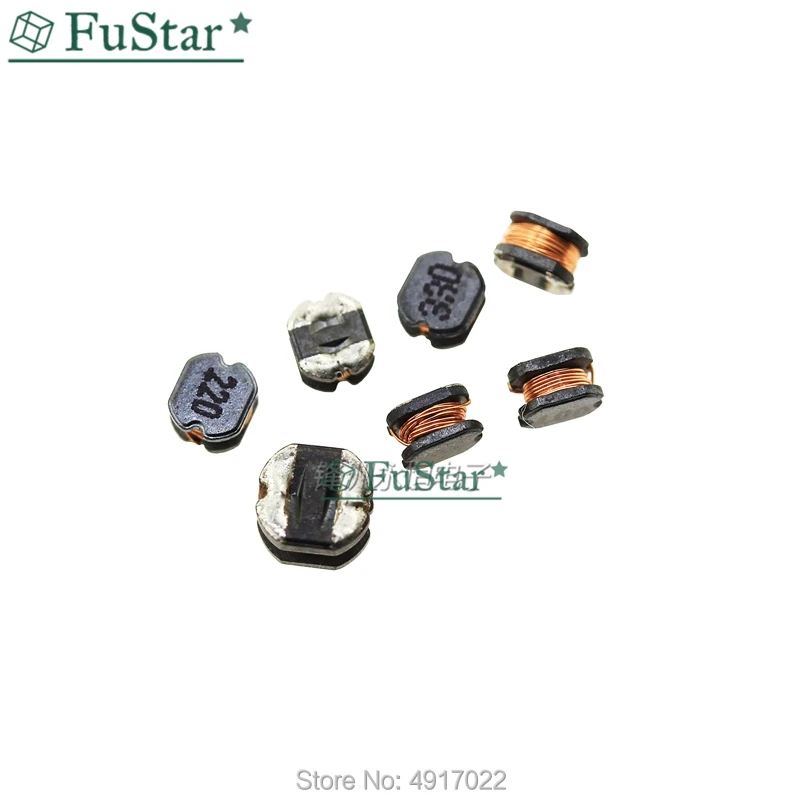 50 шт./лот 4*4*3 мм SMD силовой индуктор CD43 2R2 3.3uh 4 7 10uH 22uH 33uH 47uH 100uH 470uH 100 220 330 470 101 471 4x4x4.3mm |