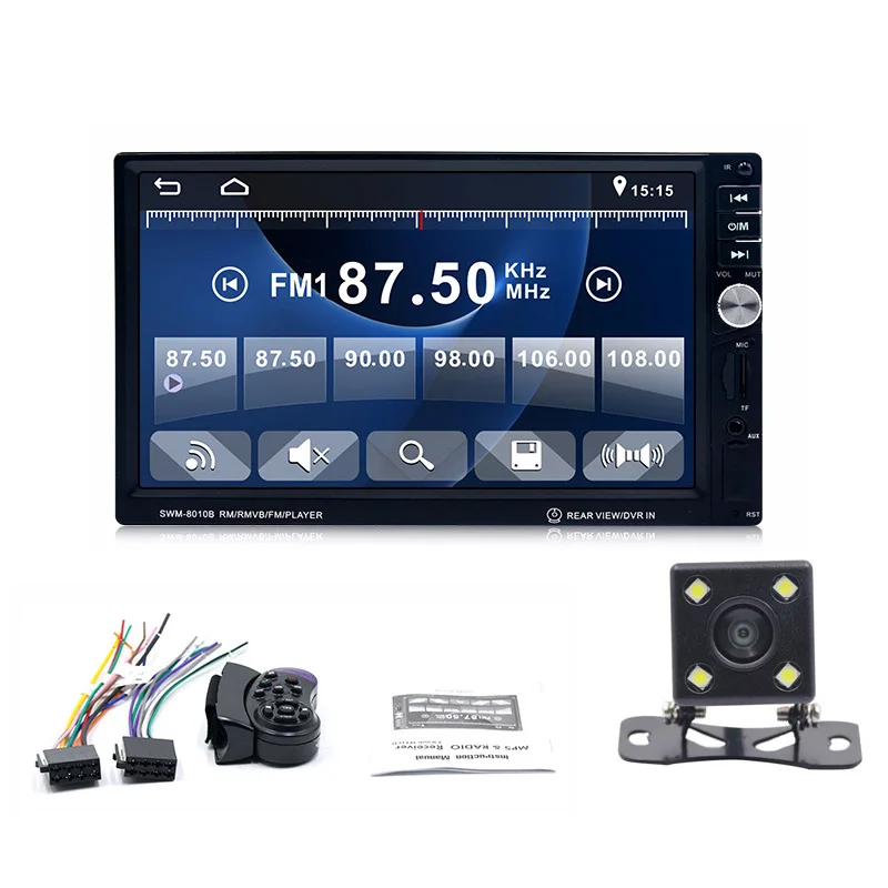 

Car 7 Inch MP5 Player Card Radio Stereo Bluetooth Player Reversing Priority 8010B