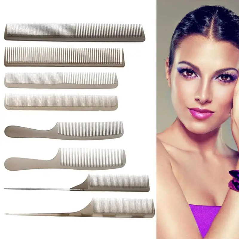 8pcs Hairdressing Combs Antistatic Cutting Comb Barber Stylist Set Hair Comb Salon Dressing Brushes Tool for Beauty Style 8pcs Hairdressing Combs Antistatic Cutting Comb Barber Stylist Set Hair Comb Salon Dressing Brushes Tool for Beauty Style