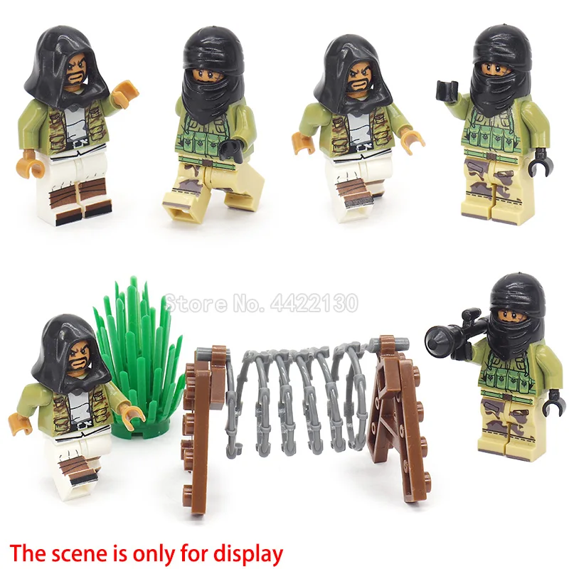 

Military Mini Special Forces Figures Powerful Army Delta Seal Series Special Police Weapons Building Blocks Toy With Legoinglys