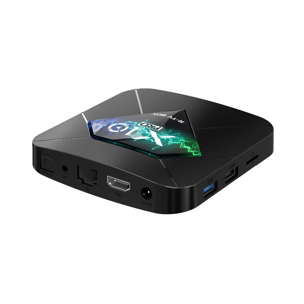 LEORY R TV X10 PRO 4 ГБ 32 S905X2 Android 8 1 5G WIFI Smart BOX 2 4G/5G USB3.0 BT4.0 3D 4K HDR HD медиаплеер|ТВ-приставки и