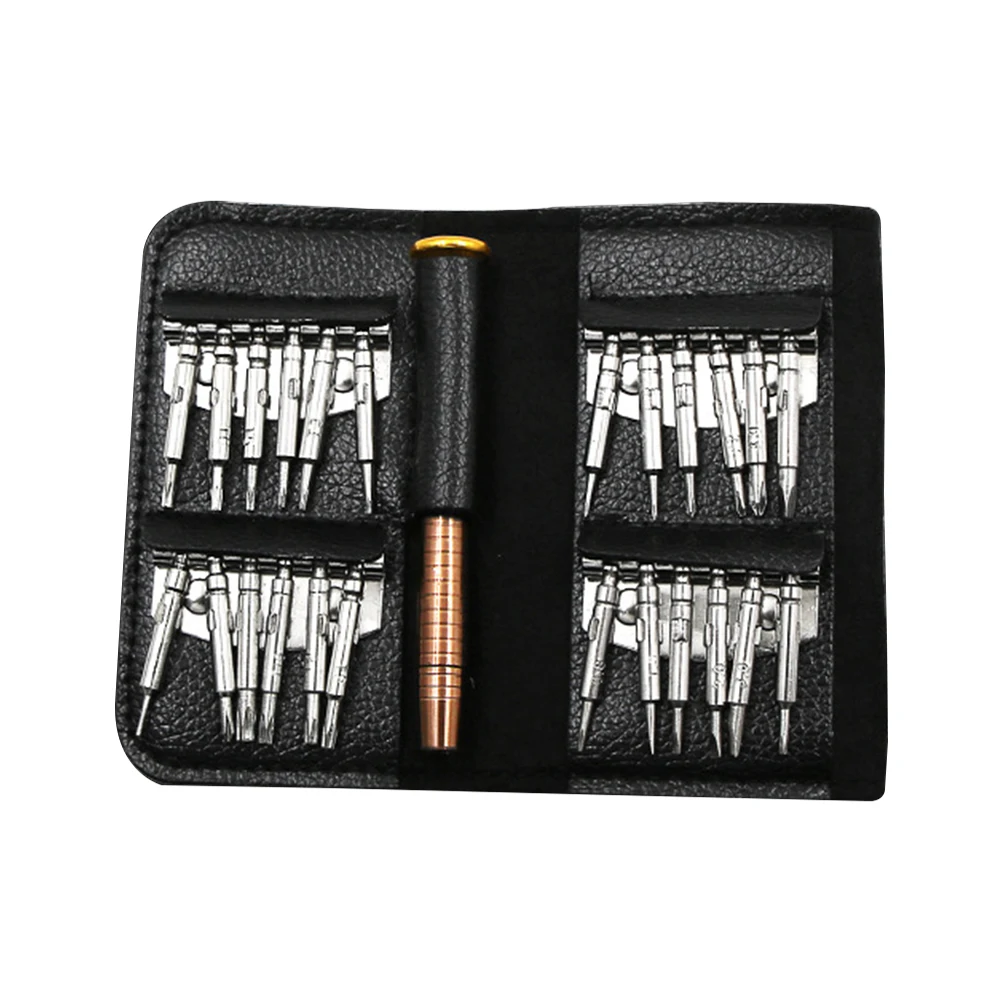 25PCS/Set Tool Kit Multi Function Easy to Use Professional High Quality Disassembly Tool Set for Laptops Game Consoles Glasses