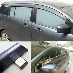4 шт. Новый Копченый Очистить окно Vent Shade Visor Обтекатели Mazda 5 2008-2013