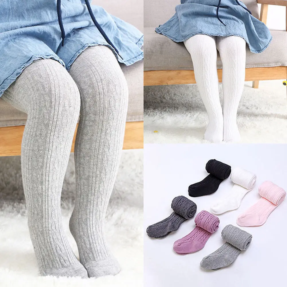 New Soft Newborn Baby Girls Toddler Kids Cotton Soft Tights Stockings