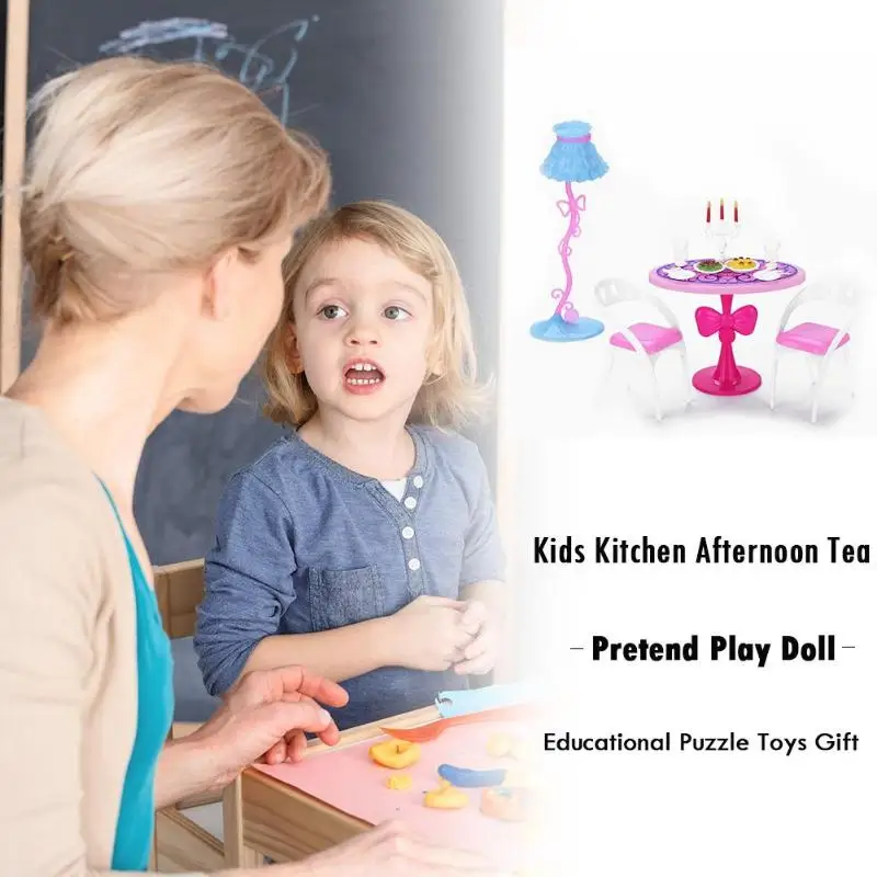 الأطفال دمية المطبخ الشاي بعد الظهر لعبة الدمى نوم الأثاث الادوات الفتيات مسرحية لعبة الاطفال التعليمية لغز لعب الأطفال دمية المطبخ الشاي بعد الظهر لعبة الدمى نوم الأثاث الادوات الفتيات مسرحية لعبة الاطفال التعليمية لغز لعب