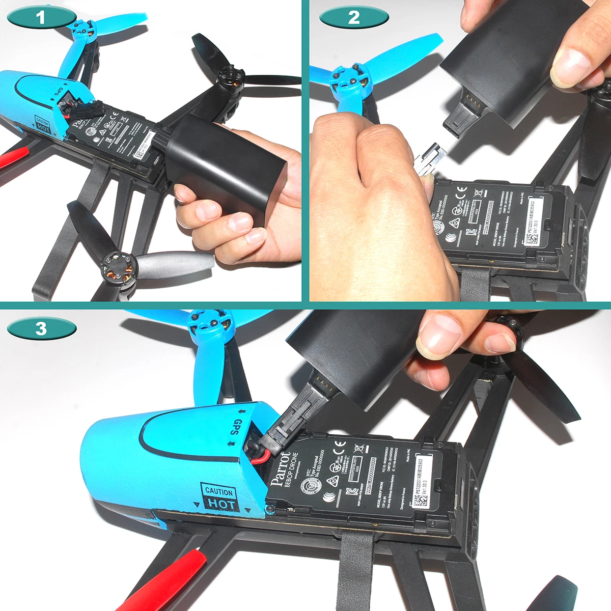 11 1 V 2500mAh для Parrot Bebop Drone 3 0 Вертолет Замена Батарея Улучшенная литий полимерная