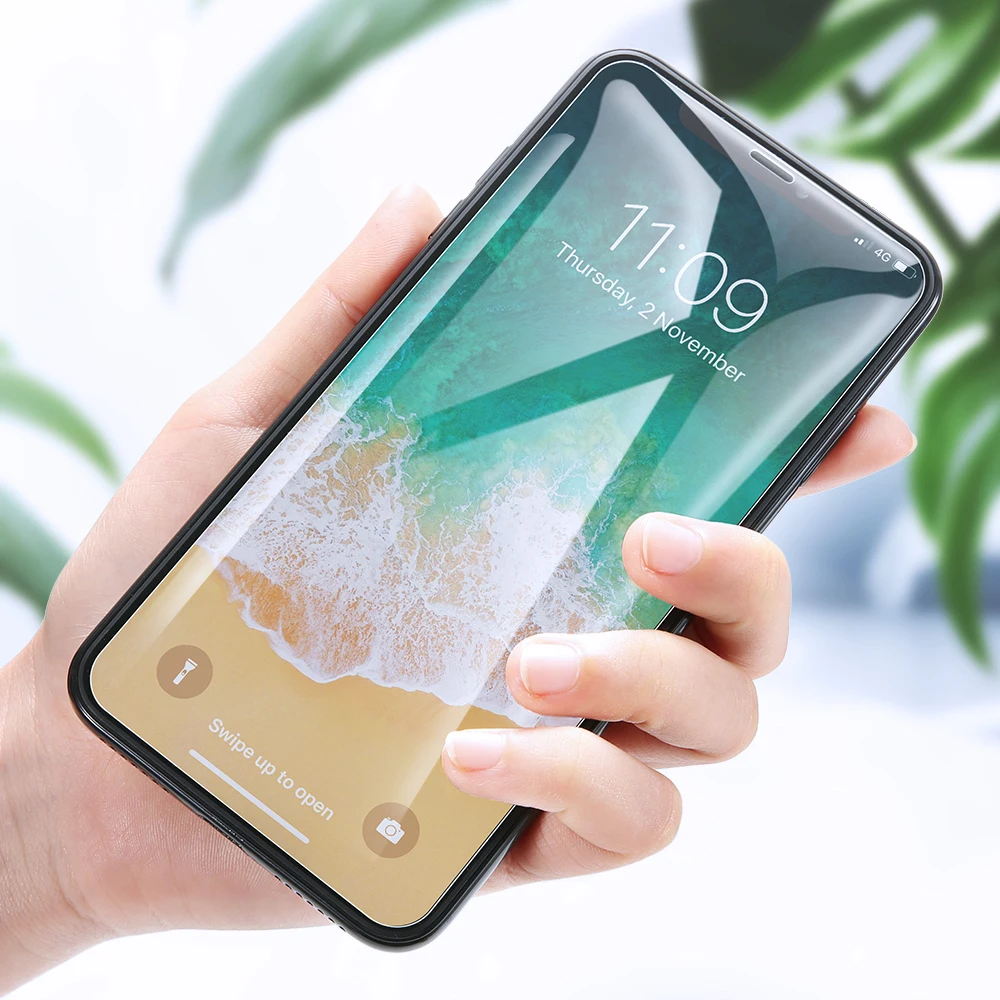 

KISSCASE HD High Screen Protector For iPhone X XS MAX XS XR Scratch Proof Hydrogel Film For iPhone 7 8 Plus 6 6s Plus Glass