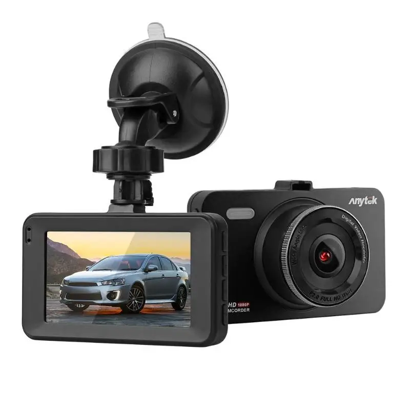 Anytek A78 3 дюйма мини 1080P FHD IPS широкоугольный 170 градусов Автомобильный