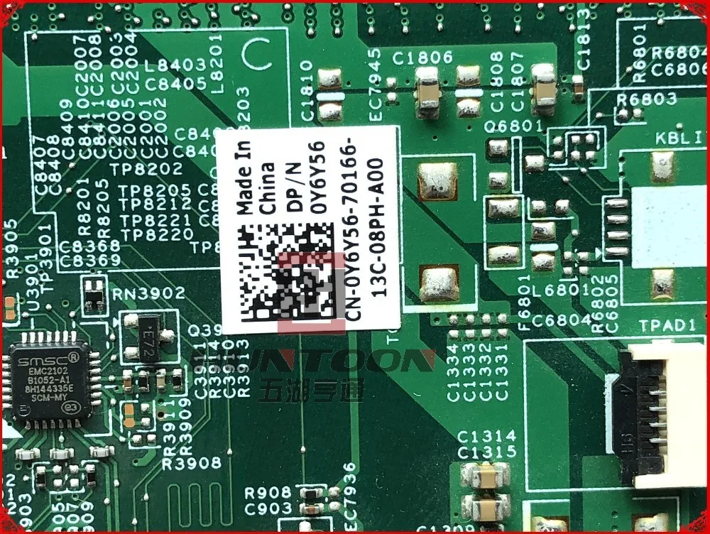 Высокое качество CN 0Y6Y56 основная плата для Dell Inspiron N5010 материнская ноутбука HM57 DDR3